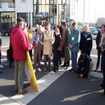 Rassemblement de recalculs devant l'ASSEDIC de Basse Normandie le 12 fvrier 2004 photo n6 